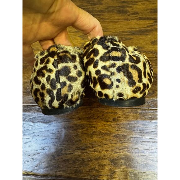 J. CREW Anya Scrunchie Ballet Flat in Calf Hair, Sz 7.5 - Picture 7 of 12